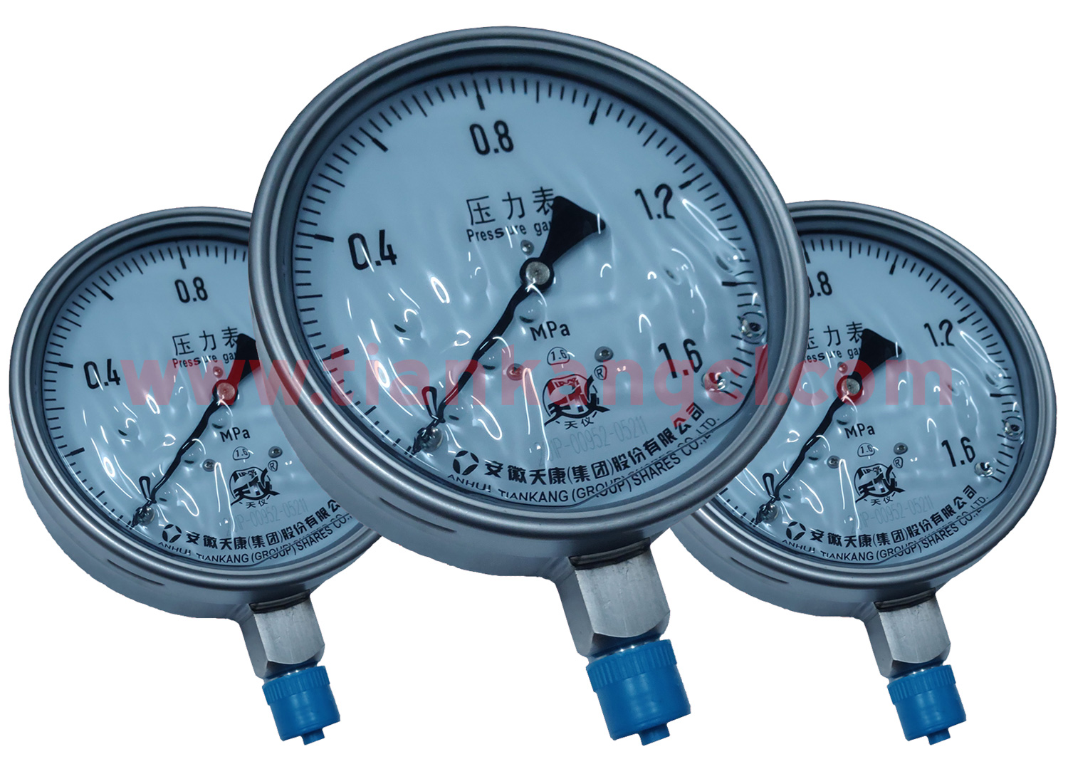 天康耐震壓力表,YN-150不銹 天康耐震壓力表,YN-150不銹